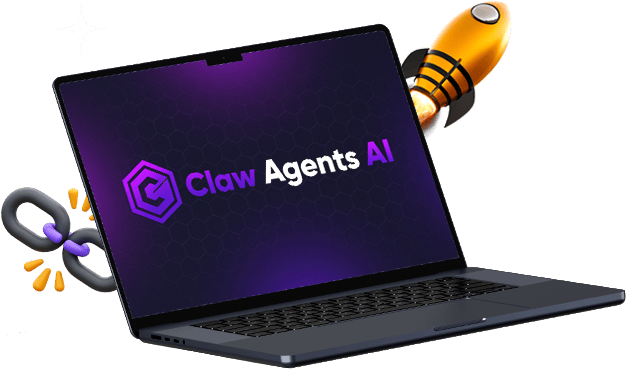 Claw Agents AI product graphic from the official producer page